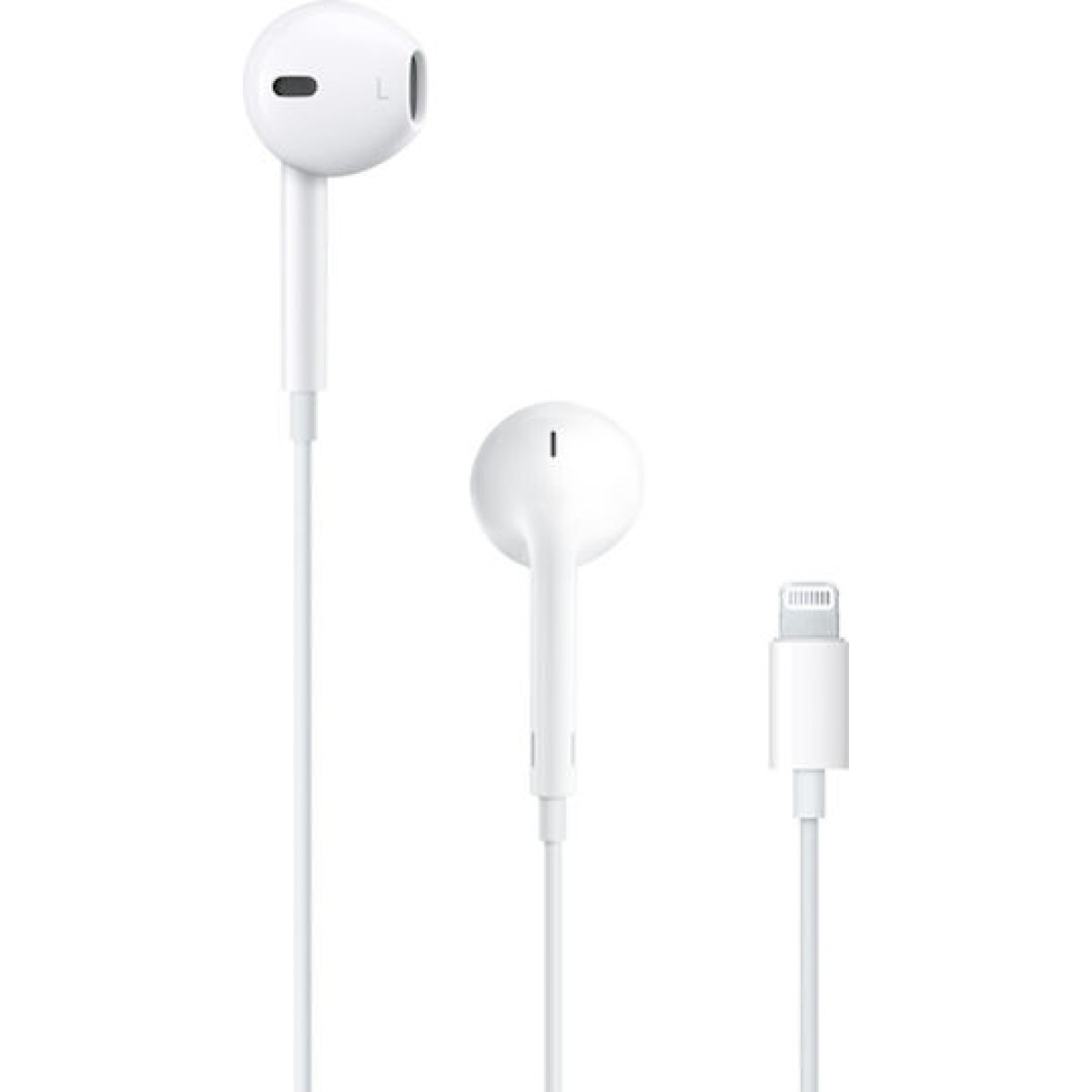 Apple EarPods (2024) Earbuds Handsfree Ακουστικά με Βύσμα Lightning Λευκό