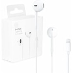Apple EarPods (2024) Earbuds Handsfree Ακουστικά με Βύσμα Lightning Λευκό