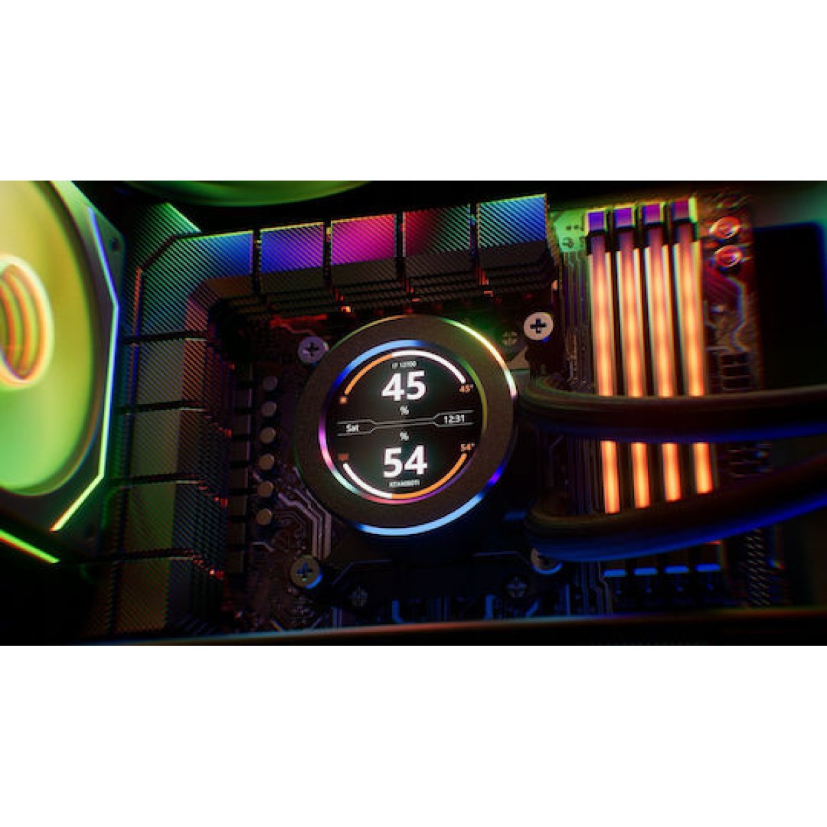 HydroGlance 360 LCD (schwarz)