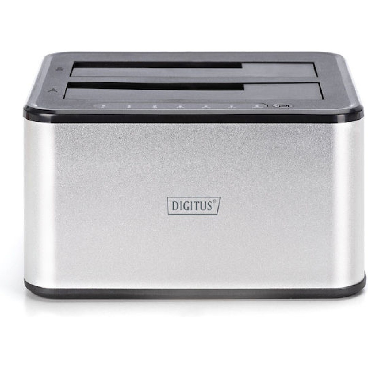 Dual SATA HDD Docking Station (silber/schwarz, USB 3.0, 2,5"/ 3,5")