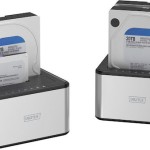 Dual SATA HDD Docking Station (silber/schwarz, USB 3.0, 2,5"/ 3,5")