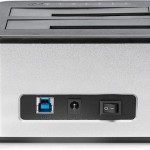 Dual SATA HDD Docking Station (silber/schwarz, USB 3.0, 2,5"/ 3,5")