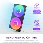 NZXT F240 RGB Core Case Fan με Σύνδεση 4-Pin PWM / 4-pin NZXT RGB