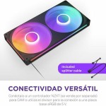 NZXT F280 RGB Core Case Fan με Σύνδεση 4-Pin PWM / 4-pin NZXT RGB