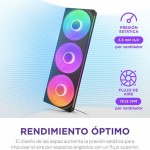 NZXT F360 RGB Core Case Fan με Σύνδεση 4-Pin PWM / 4-pin NZXT RGB