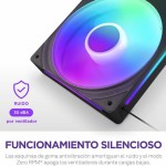 NZXT F360 RGB Core Case Fan με Σύνδεση 4-Pin PWM / 4-pin NZXT RGB