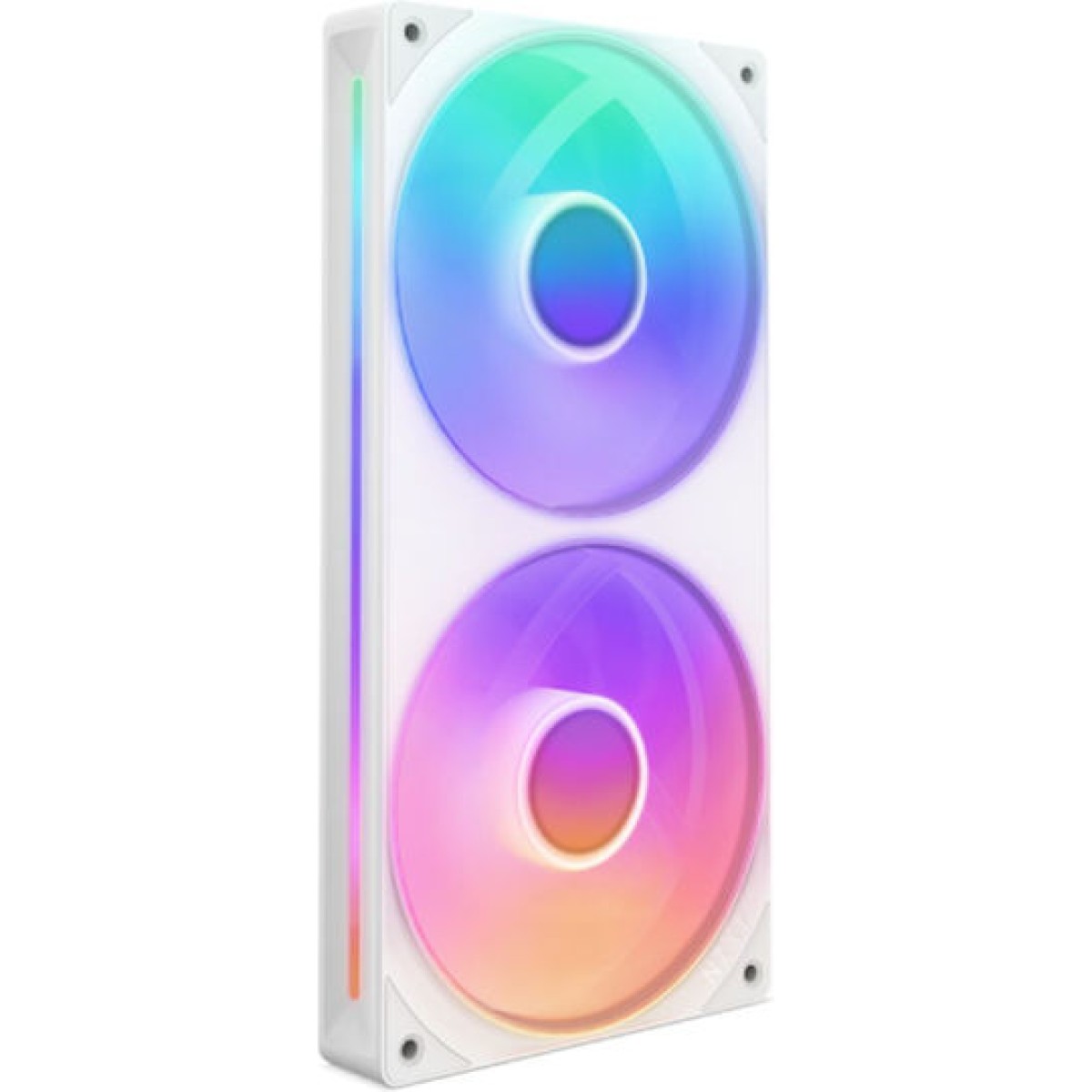 NZXT RF-U24HF-W1 Case Fan 240mm με ARGB Φωτισμό και Σύνδεση 4-Pin PWM / 4-pin NZXT RGB Λευκό