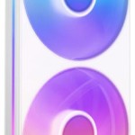 NZXT F280 RGB Core Case Fan με Σύνδεση 4-Pin PWM / 4-pin NZXT RGB Λευκό