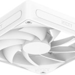 NZXT F120Q Case Fan με Λευκό Φωτισμό και Σύνδεση 4-Pin PWM Λευκό