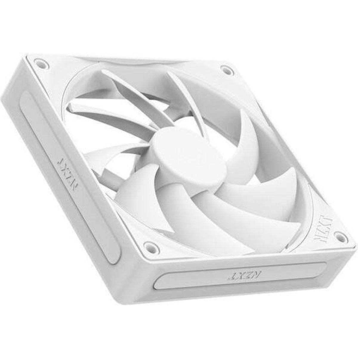 NZXT F120Q Case Fan με Λευκό Φωτισμό και Σύνδεση 4-Pin PWM Λευκό
