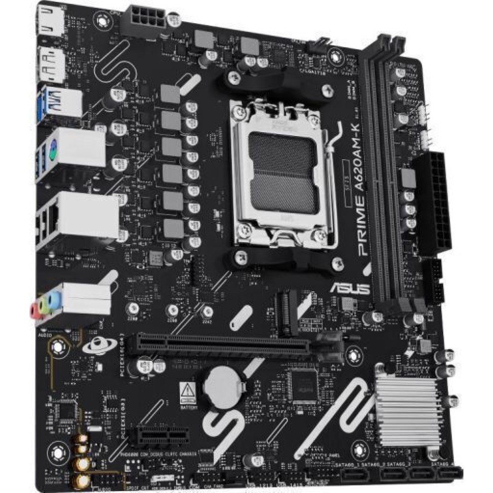 Asus Prime A620AM-K Motherboard Micro ATX με AMD AM5 Socket 90MB1GX0-M0EAY0