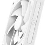 NZXT F120P Case Fan με Λευκό Φωτισμό και Σύνδεση 4-Pin PWM Λευκό