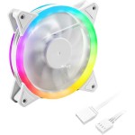 Sharkoon Shark Blades Case Fan 120mm με RGB Φωτισμό και Σύνδεση 4-Pin PWM Λευκό
