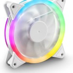 Sharkoon Shark Blades Case Fan 120mm με RGB Φωτισμό και Σύνδεση 4-Pin PWM Λευκό