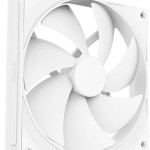 NZXT F140P Case Fan με Λευκό Φωτισμό και Σύνδεση 4-Pin PWM Λευκό