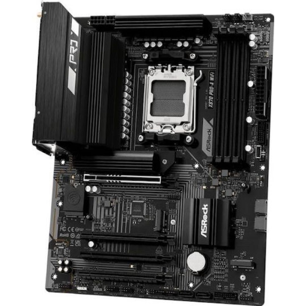 ASRock X870 Pro-A WIFI Motherboard ATX με AMD AM5 Socket 90-MXBT6-A0UAYZ
