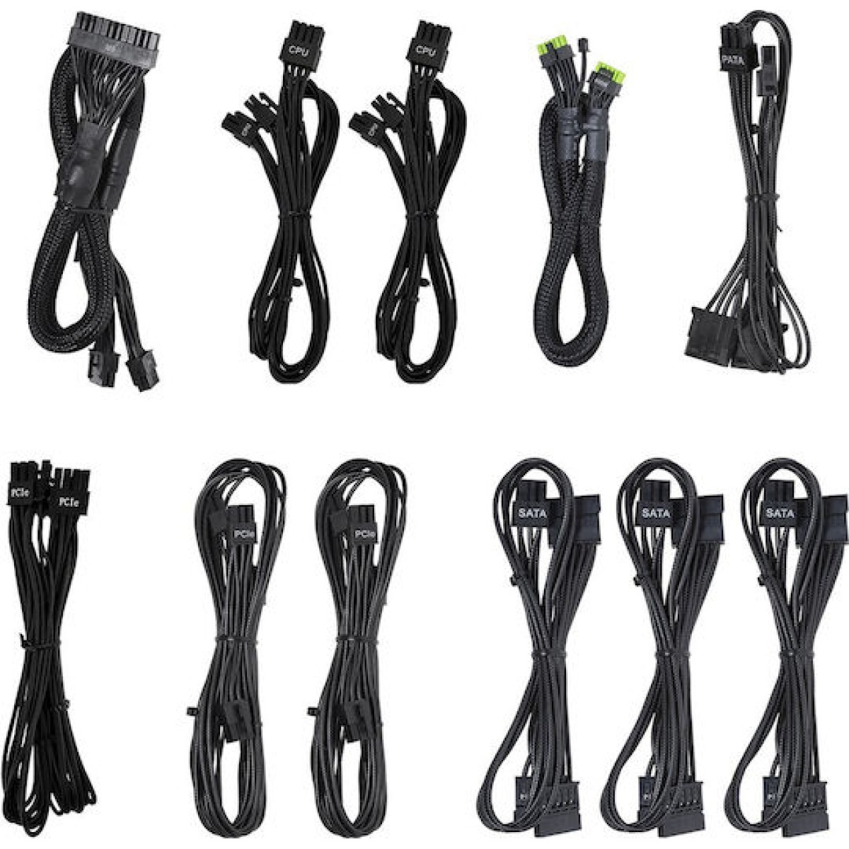 Phantom Gaming PG-1000G (schwarz, 1x 12-Pin High Power GPU, 5x PCIe, Kabelmanagement, 1000 Watt)