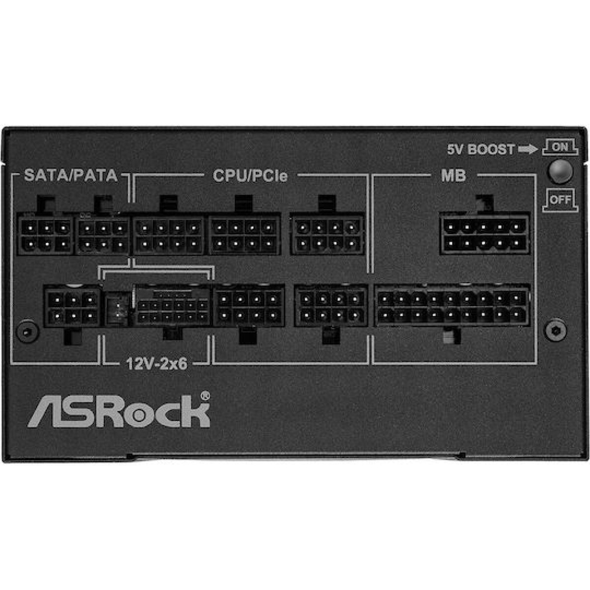 Phantom Gaming PG-1000G (schwarz, 1x 12-Pin High Power GPU, 5x PCIe, Kabelmanagement, 1000 Watt)