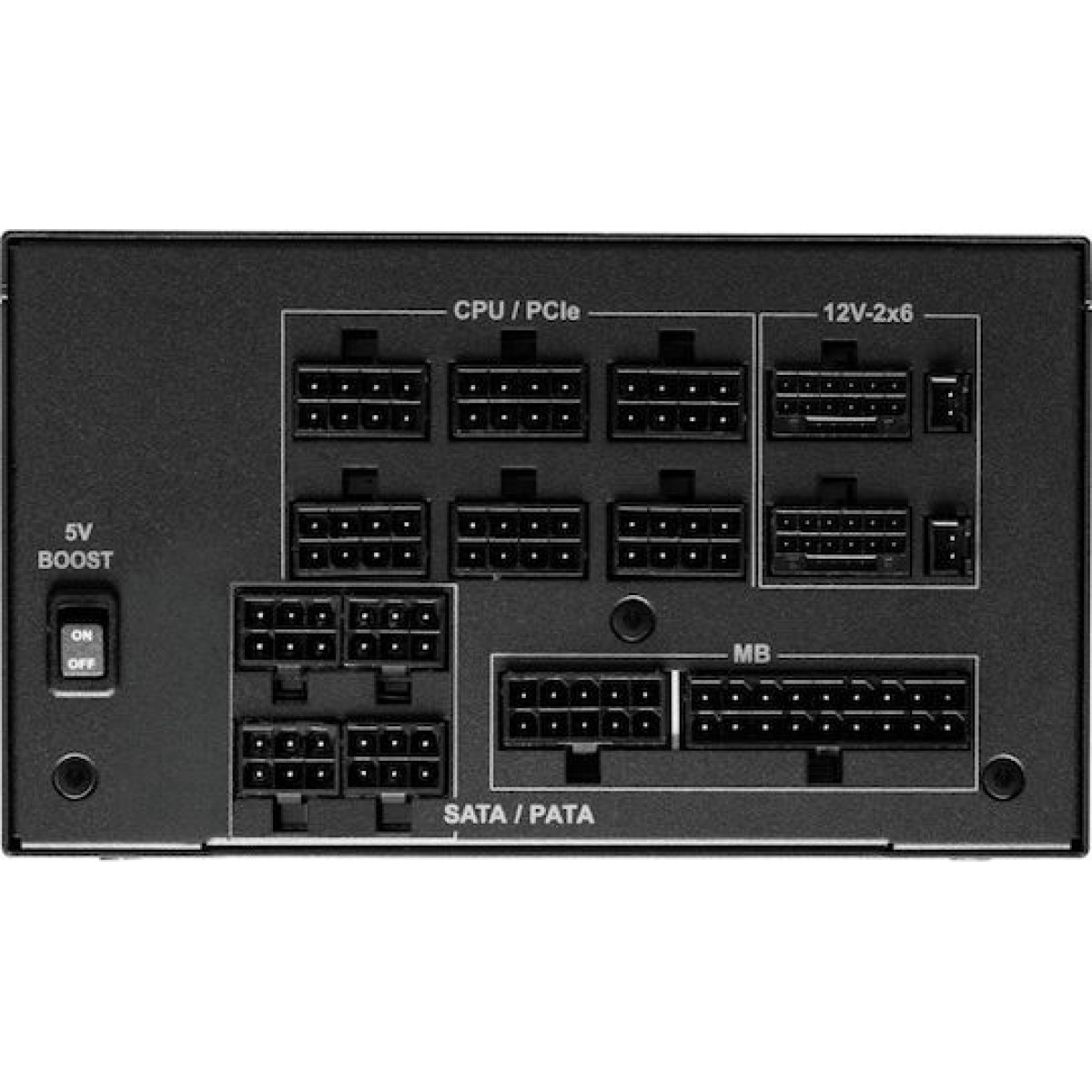 Phantom Gaming PG-1300G (schwarz, 2x 12-Pin High Power GPU, 6x PCIe, Kabelmanagement, 1300 Watt)