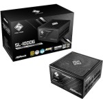Steel Legend SL-1000G (schwarz, 1x 12-Pin High Power GPU, 3x PCIe, Kabelmanagement, 1000 Watt)