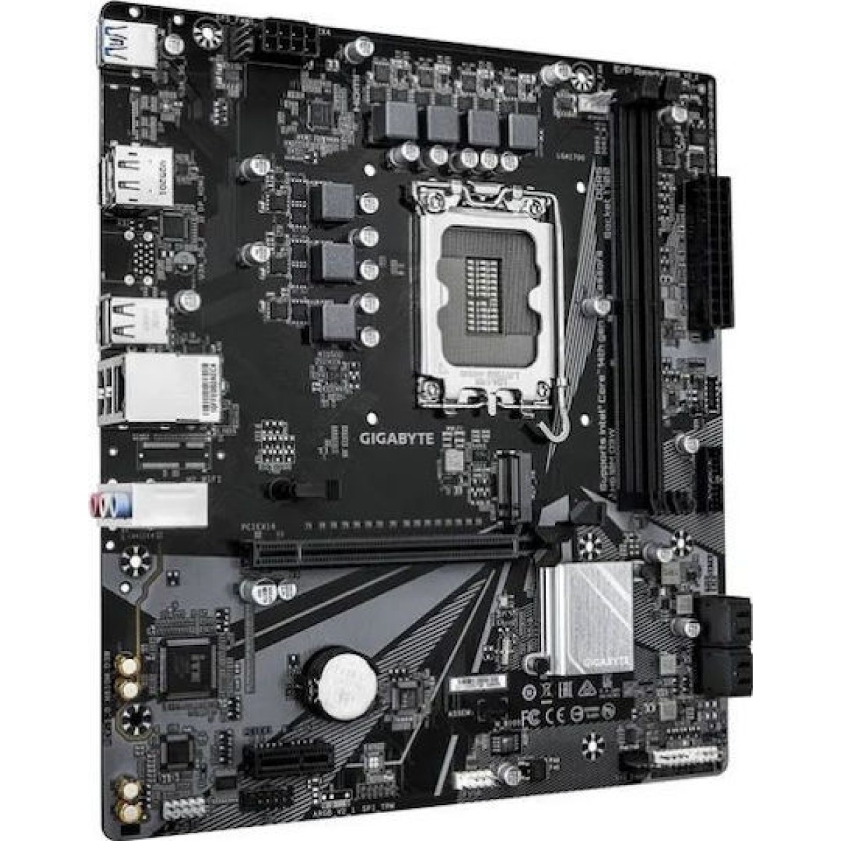 H610M D3W (schwarz/grau)