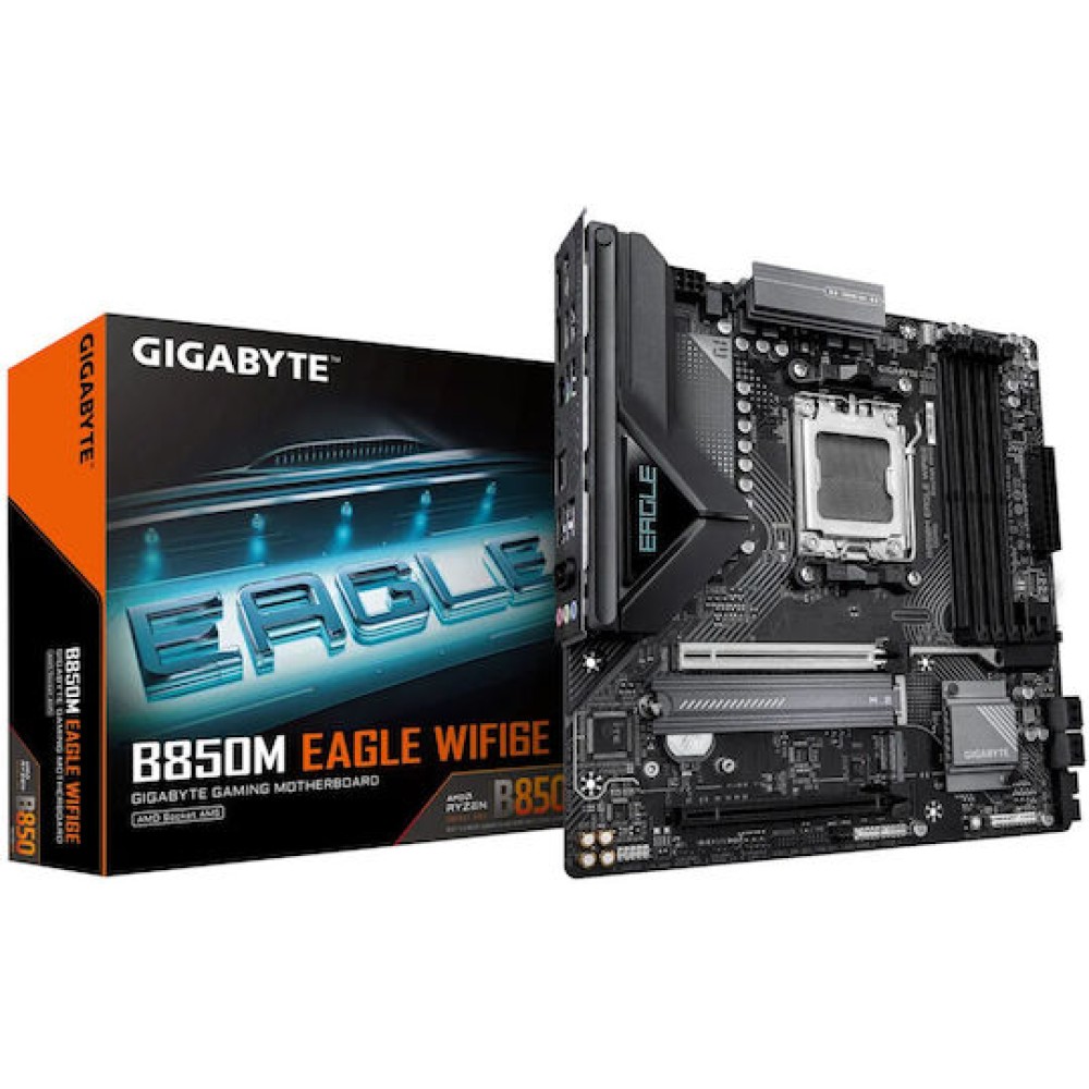 Gigabyte B850M EAGLE WF6E Wi-Fi Motherboard Micro ATX με AMD AM5 Socket