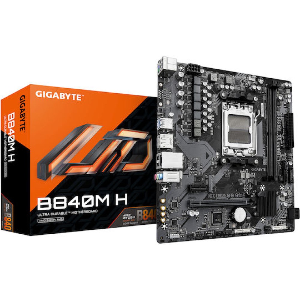 Gigabyte B840M H Motherboard Micro ATX με AMD AM5 Socket