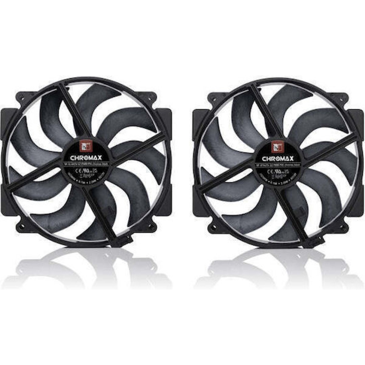 NF-A14x25r G2 PWM Sx2-PP chromax.black (schwarz, 140 mm)
