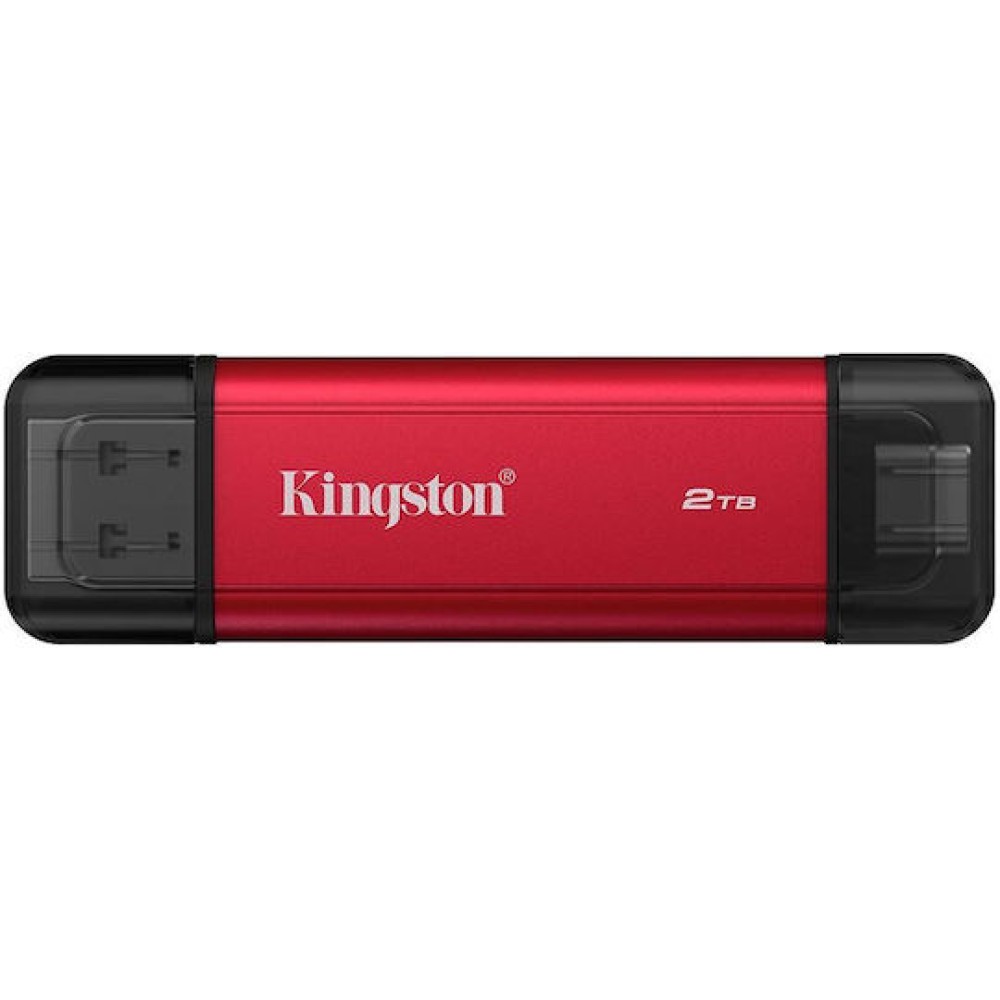 Kingston 2.0TB USB 3.2 SSD Stick με σύνδεση USB-C Μαύρο