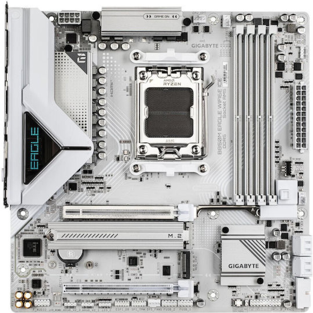 B850M EAGLE WF6E ICE (schwarz)