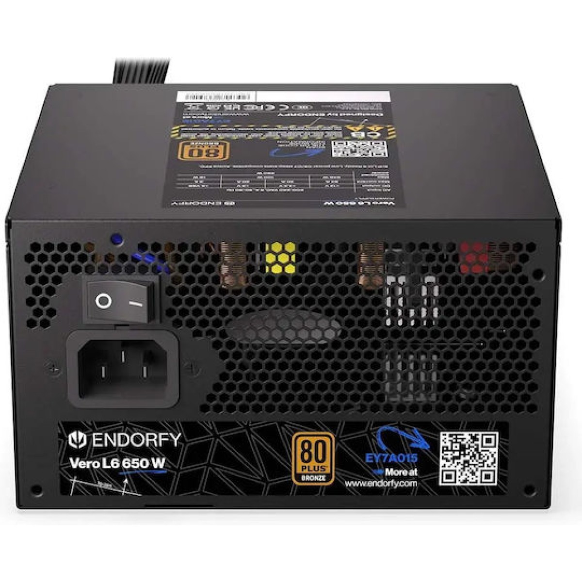 Vero L6 650 W (schwarz, 1x 12-Pin High Power GPU, 2x PCIe, 650 Watt)