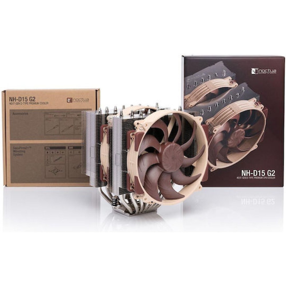 Noctua NH-D15 G2 Ψύκτρα Επεξεργαστή Διπλού Ανεμιστήρα για Socket AM4/AM5/1200/115x/1700