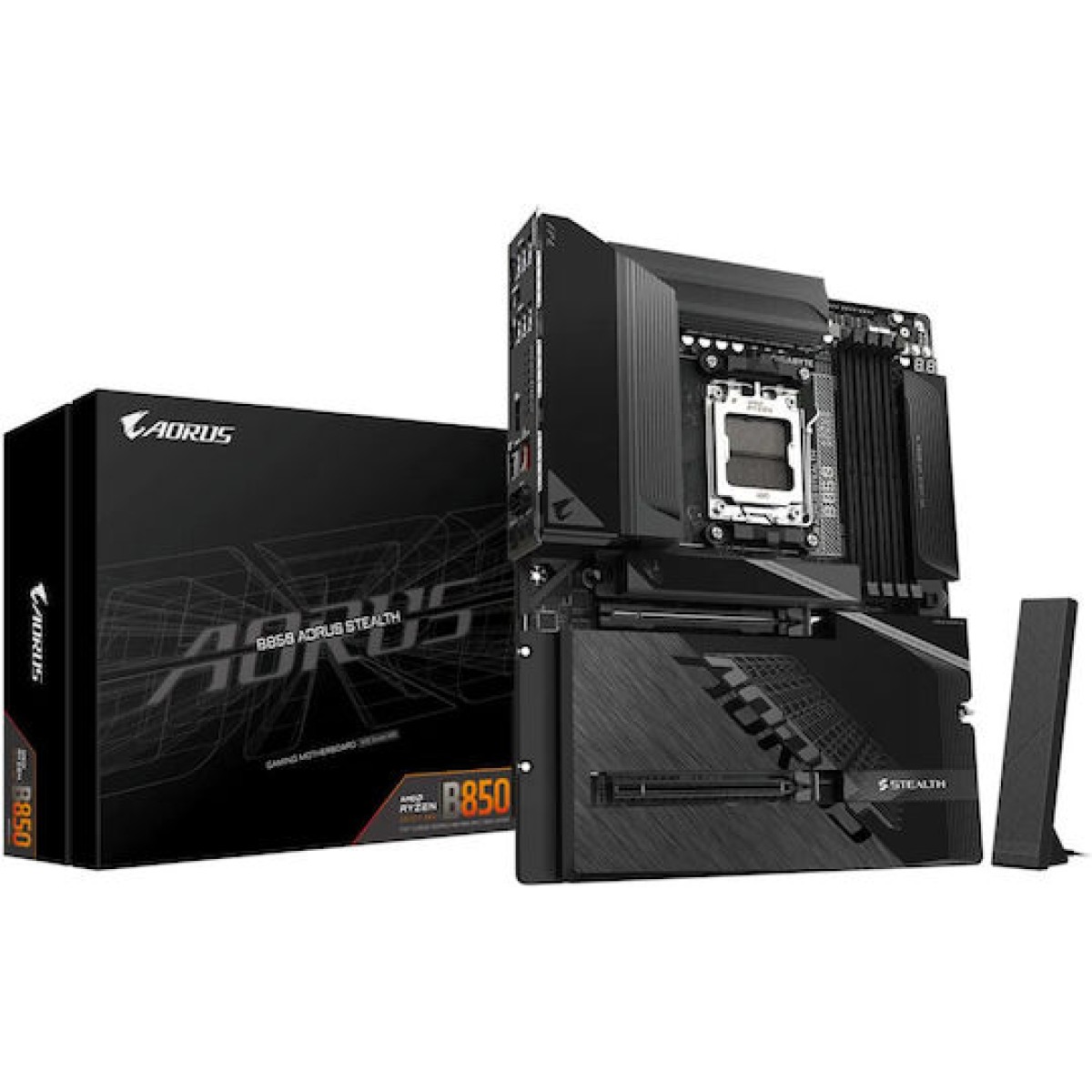 B850 AORUS STEALTH (schwarz)