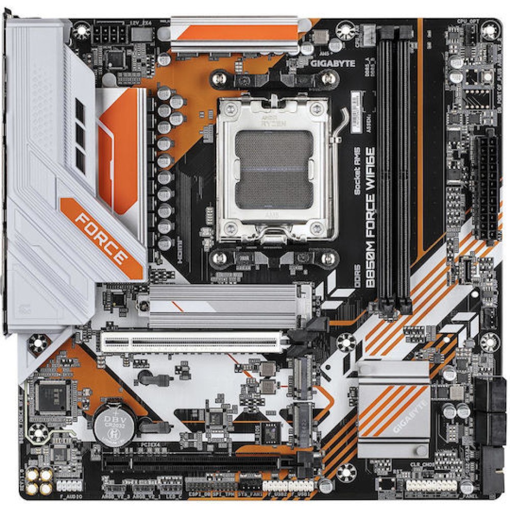 Gigabyte B850M FORCE WIFI6E Motherboard Micro ATX με AMD AM5 Socket