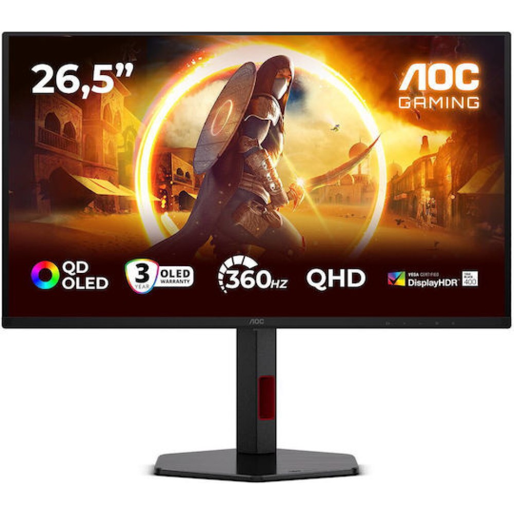 AOC Q27G4SDR OLED HDR Gaming Monitor 26.5