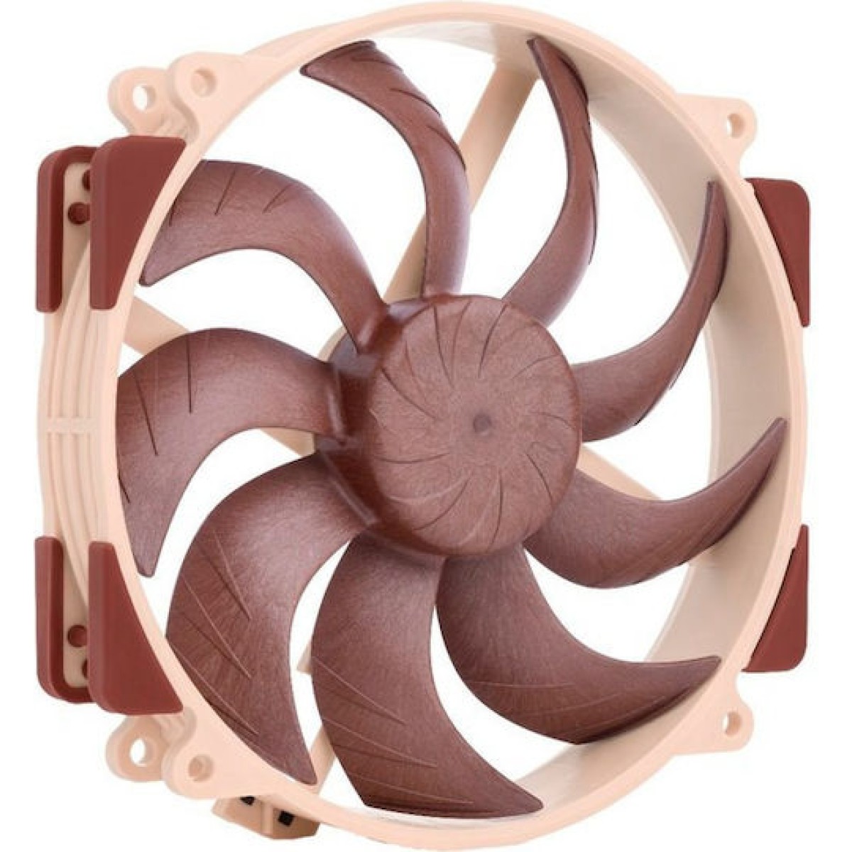 Noctua NF-A14X25R G2 PWM Case Fan 140mm με Σύνδεση 4-Pin Καφέ