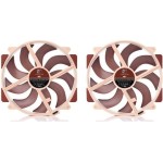Noctua NF-A14X25R G2 PWM SX2-PP Case Fan 140mm με Σύνδεση 4-Pin 2τμχ Καφέ