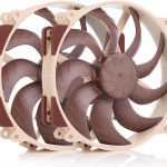 Noctua NF-A14X25R G2 PWM SX2-PP Case Fan 140mm με Σύνδεση 4-Pin 2τμχ Καφέ