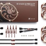 Noctua NF-A14X25R G2 PWM SX2-PP Case Fan 140mm με Σύνδεση 4-Pin 2τμχ Καφέ