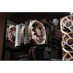 Noctua NF-A14X25R G2 PWM SX2-PP Case Fan 140mm με Σύνδεση 4-Pin 2τμχ Καφέ
