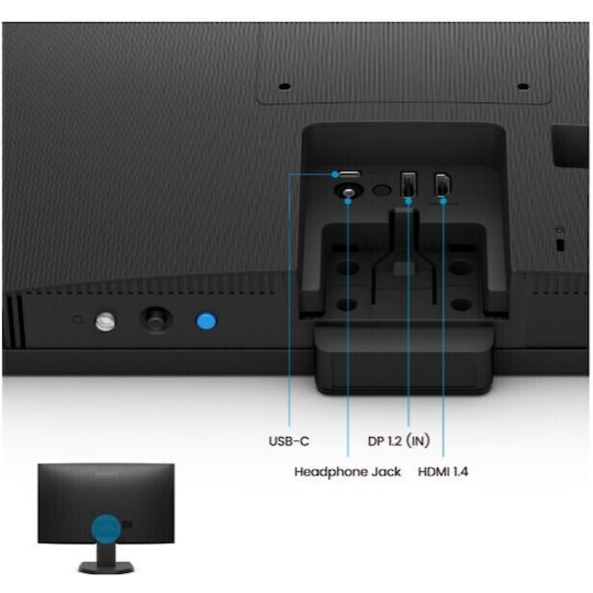 GW2490C (60.5 cm (23.8 Zoll), schwarz, FullHD, IPS, HDMI, DP, USB-C, Lautsprecher, 144Hz Panel)
