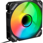 Sharkoon Shark Mirror Case Fan 120mm με ARGB Φωτισμό και Σύνδεση 4-Pin PWM