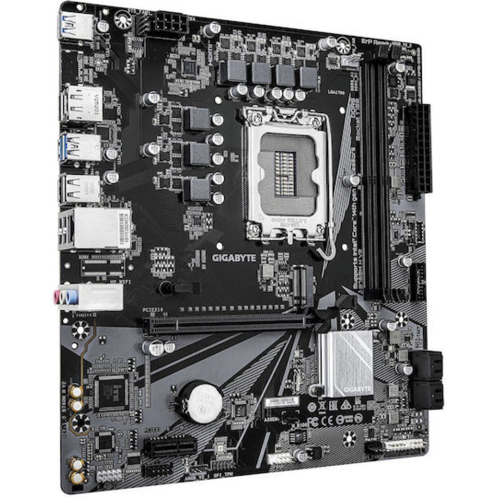 Gigabyte B760M H DDR4 rev. 2.0 Motherboard Micro ATX με Intel 1700 Socket