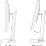 EW2790U Premium (68.6 cm (27 Zoll), weiß, UltraHD/4K, IPS, HDMI, USB-C, USB-Hub)