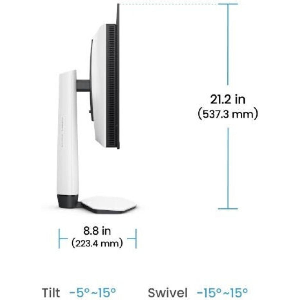 MOBIUZ EX271UZ (67.3 cm (26.5 Zoll), weiß/schwarz, UltraHD/4K, HDMI, DP, USB-C, FreeSync Premium Pro, 240Hz Panel)