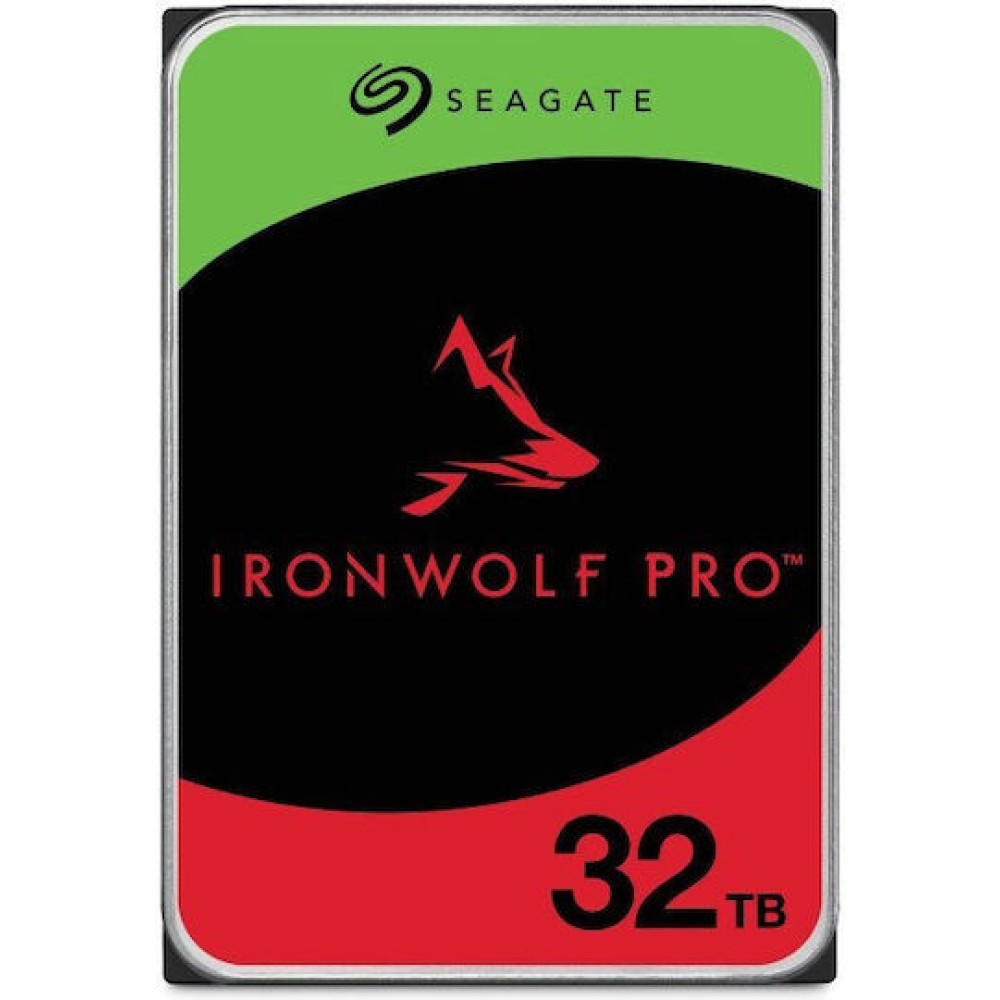 Seagate Ironwolf Pro 32TB HDD Σκληρός Δίσκος 3.5