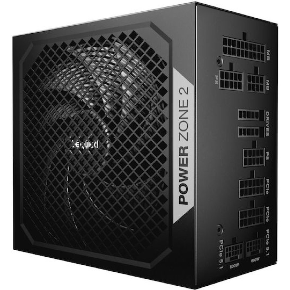 Be Quiet Power Zone 2 1200W Μαύρο Τροφοδοτικό Υπολογιστή Full Modular 80 Plus Platinum