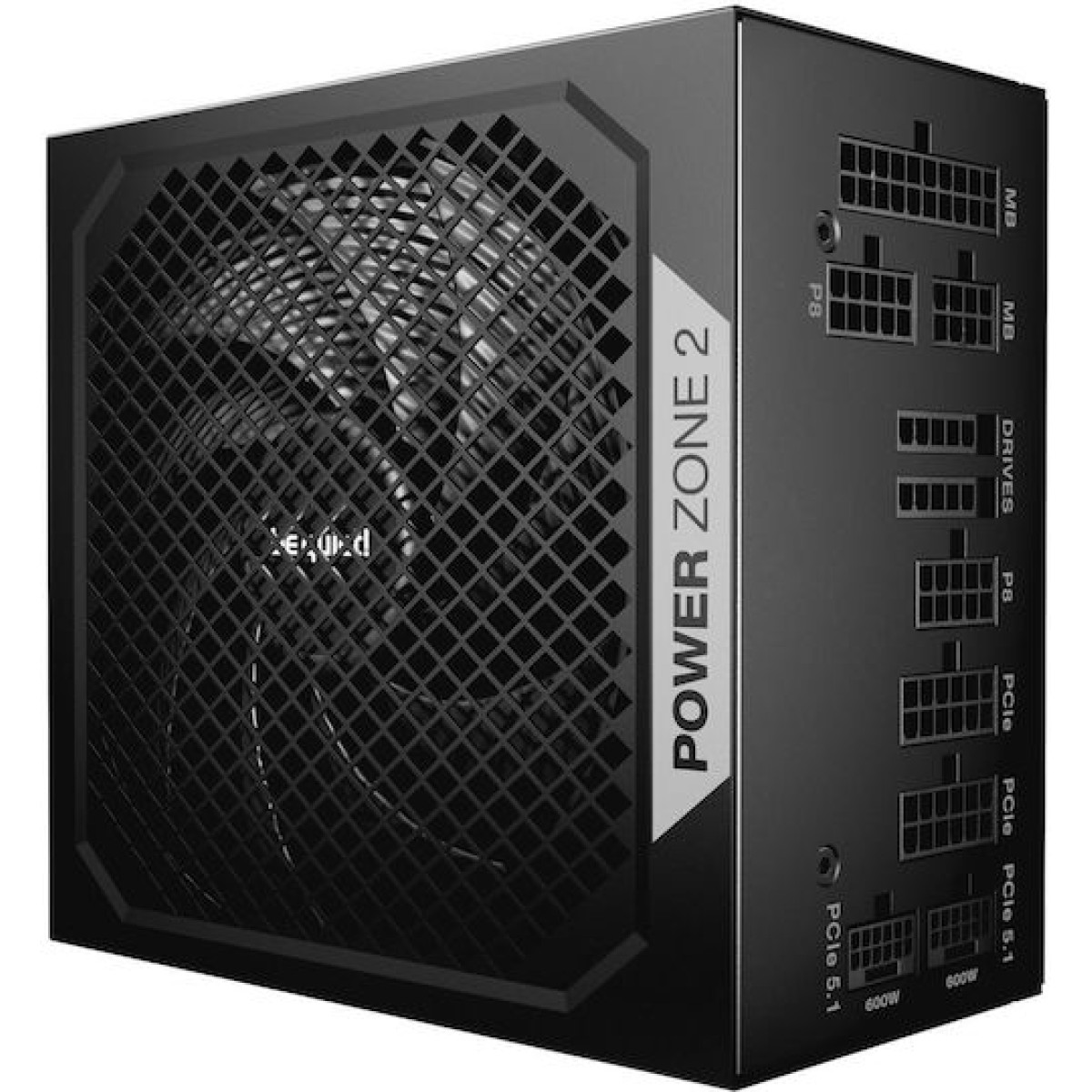 POWER ZONE 2 1200W (schwarz, 1x 12 Pin High Power GPU, 3x PCIe, 1200 Watt)