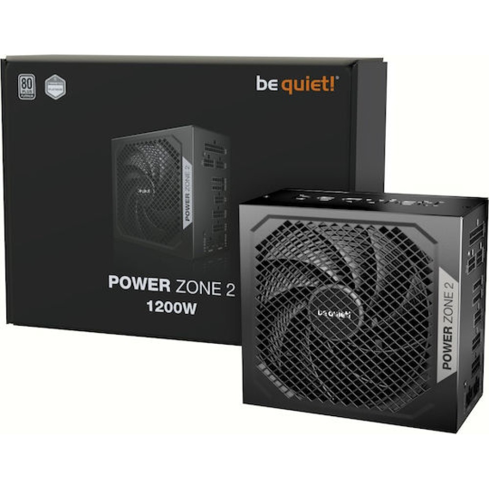 Be Quiet Power Zone 2 1200W Μαύρο Τροφοδοτικό Υπολογιστή Full Modular 80 Plus Platinum