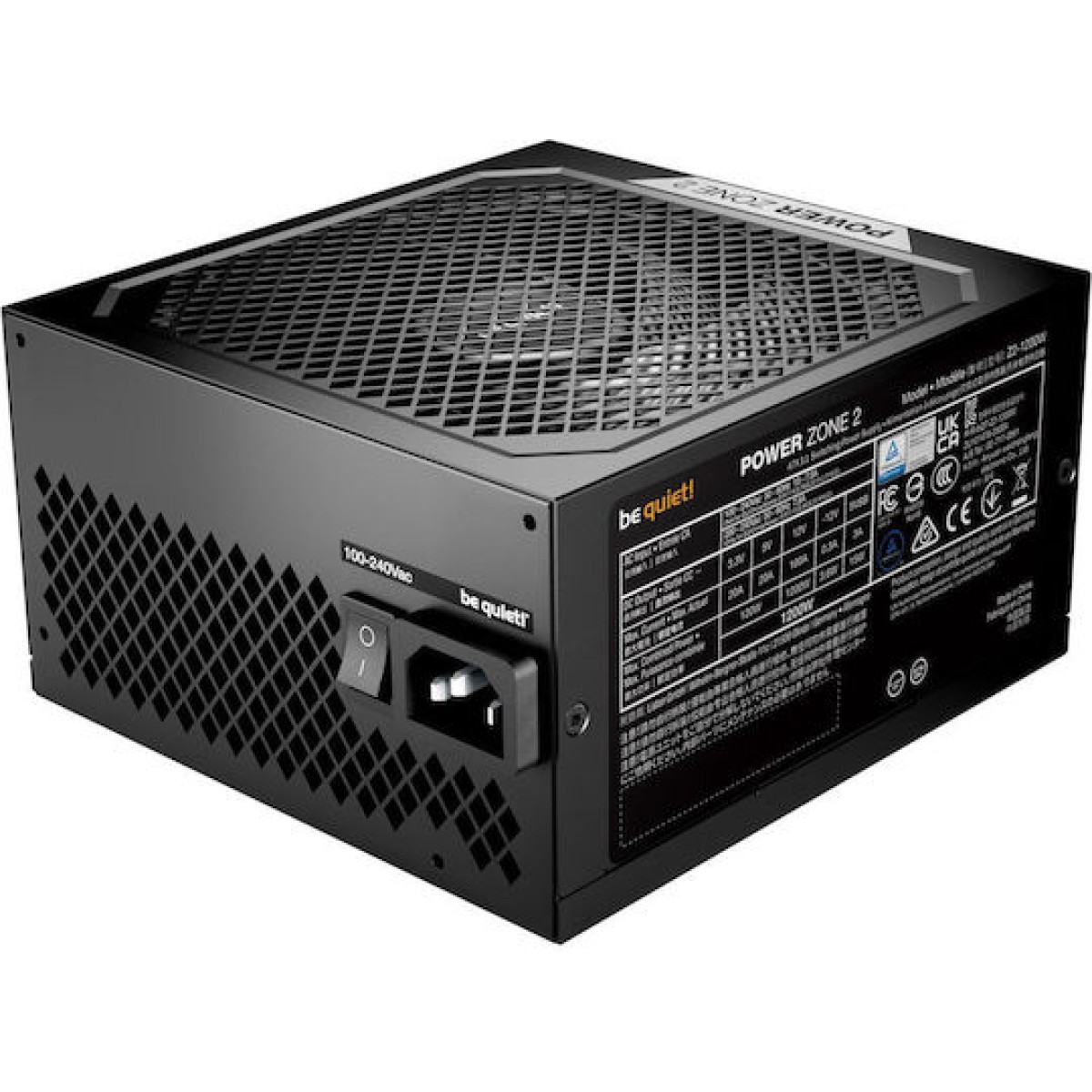 POWER ZONE 2 1200W (schwarz, 1x 12 Pin High Power GPU, 3x PCIe, 1200 Watt)